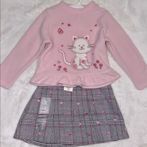 Toddler girls two piece